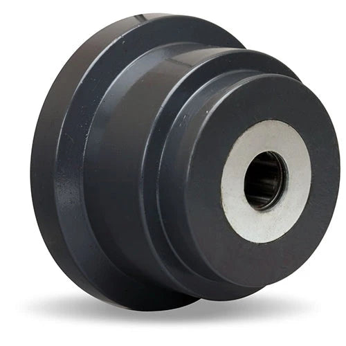 Hamilton WFT-45T-1-1/4 1045 Steel Single Flanged Track Wheel 4.5" - Precision Tapered Roller Bearing for Industrial Use Hamilton
