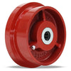 Hamilton Cast Iron Single Flanged Track Wheel 4.94" Dia x 1.44" Face x 2.25" Hub - 1" Bore WFT-51L-1: Durable & Precision-Made for Industrial Use Hamilton