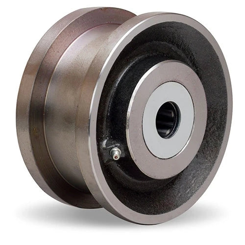 Hamilton WFT-53FL-1-3/4 Double Flanged Track Wheel - 5" Diameter Steel Wheel for Industrial Use Hamilton