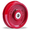 Hamilton WFT-9L-1-15/16 Cast Iron Single Flanged Track Wheel - 8 7/8" Diameter, 2 1/4" Face, Industrial & Railway Use Hamilton