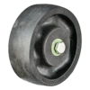 WH2040BG3C Black Heateater Wheel 4" x 1 3/8" - Light/Medium Duty with Crown Tread & Quad X Bearings for High Temp Usage CasterHQ