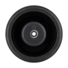 WN2054ED 5 Inch TPR Crown Tread Wheel - Dual Precision Bearings, Light/Medium Duty, Gray on Black CasterHQ