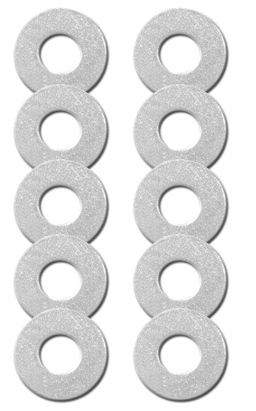 Flat Steel Thrust Washers | 1" I.D. x 1-15/16" O.D. | PACK OF 10 150-LOGO