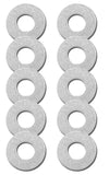 Flat Steel Thrust Washers | 1" I.D. x 1-15/16" O.D. | PACK OF 10 150-LOGO