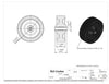 P&H WT2043BS 4" 20 Series Caster 400 LBS | CasterHQ