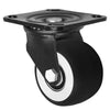 Durastar Medium Heavy Duty X05 Series - 3" x 1-13/16" Sirius HD Donut Polyurethane on Aluminum Swivel Caster - 550 lb Capacity, Choose Top Plate Option Durastar
