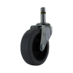 P&H 3" x 1" Polypropylene Swivel Caster 7/16" x 1 3/8" Stem – 150 lb | CasterHQ