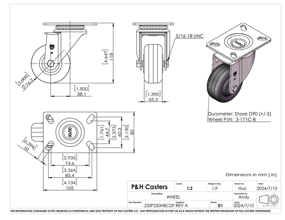P&H Z20P230HBCDF - view 5