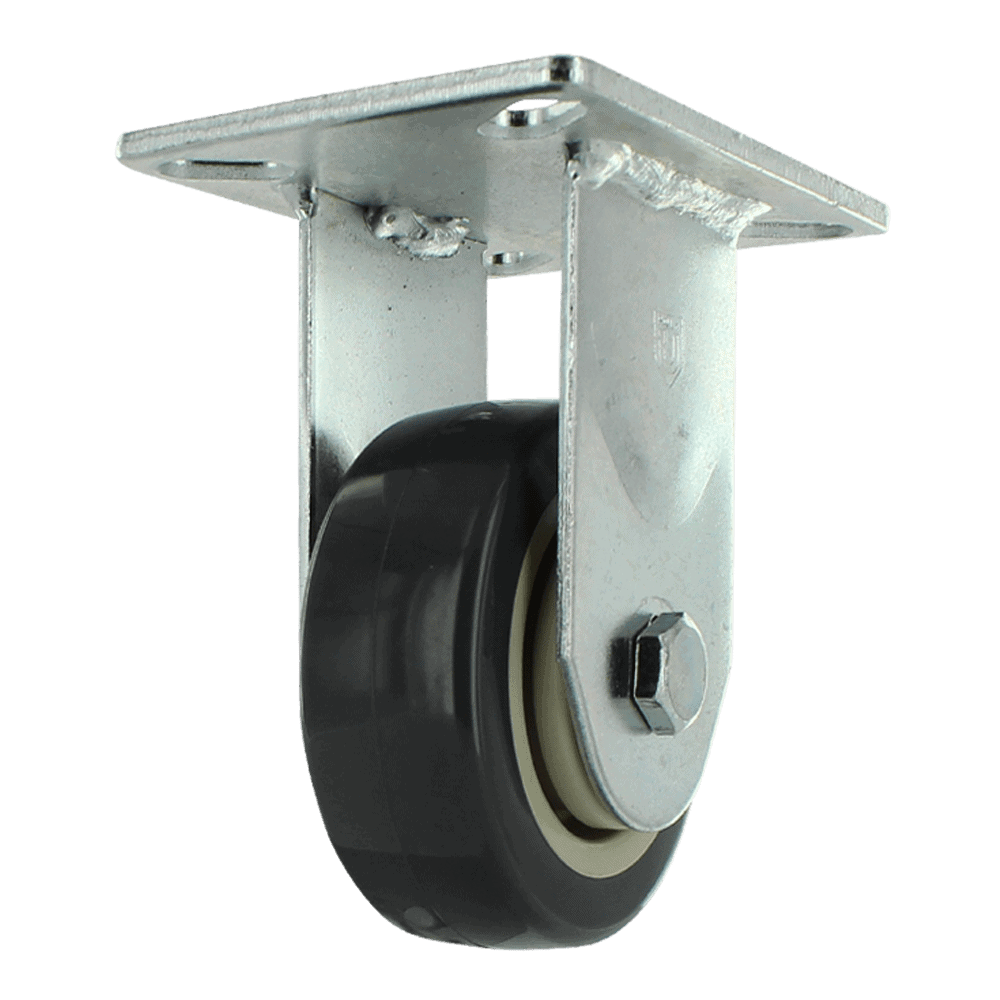 P&H Z27P334CTKI 3 inch industrial rigid caster - view 1