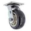 P&H 4655 5" x 2" Polyurethane Swivel Caster 4" x 4-1/2" Top Plate – 800 lb | CasterHQ