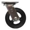 P&H Z40P362MBNK 6" 40 Series Swivel 250lbs | CasterHQ