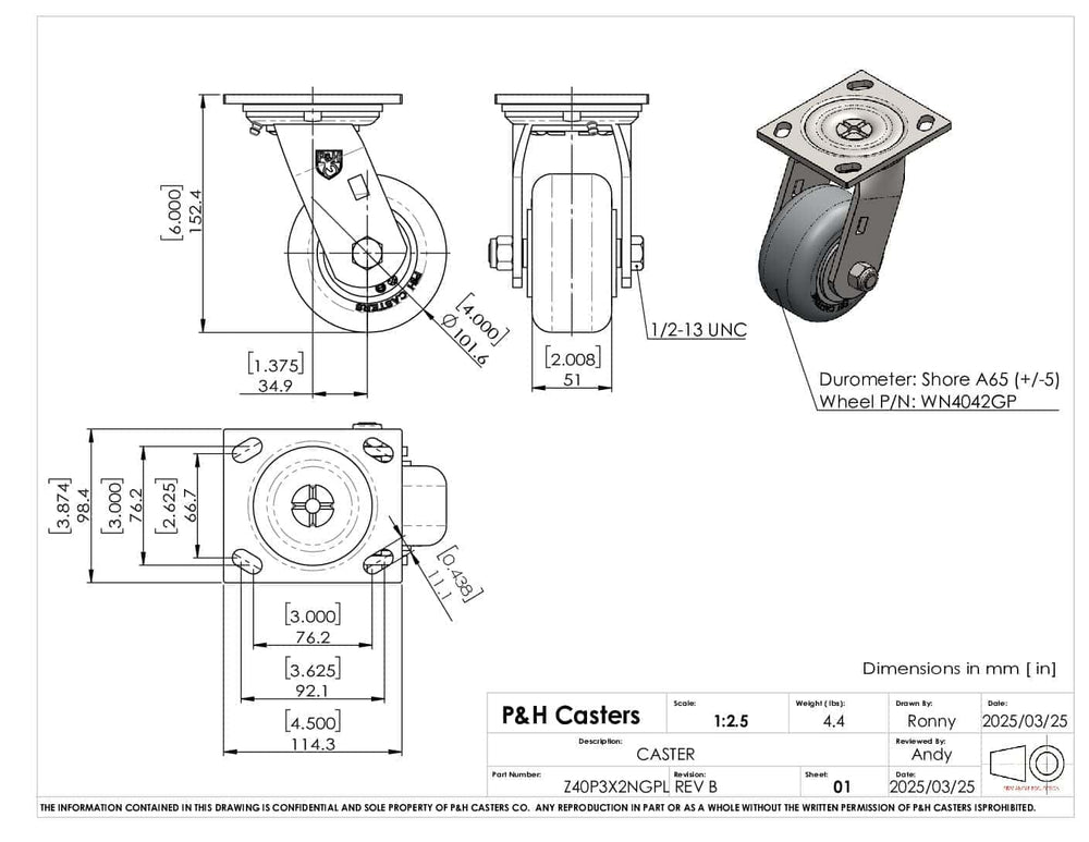 P&H Z40P3X2NGPL - view 3