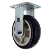6" x 2" Heavy Duty Rigid Polyurethane Caster with 1000 lb Capacity, 4" x 4.5" Plate Mount, 1/2" Axle and Quad Precision Bearings CasterHQ