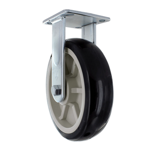 8" x 2" Medium/Heavy Duty Rigid Polyurethane Caster CasterHQ