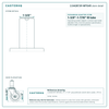 2.04267.91-MTG45 stem detail drawing, expanding adapter stem 1-3/8"-1-7/16" ID tube