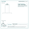 2.04267.95-MTG45 stem detail drawing, expanding adapter stem 1-3/8"-1-7/16" ID tube