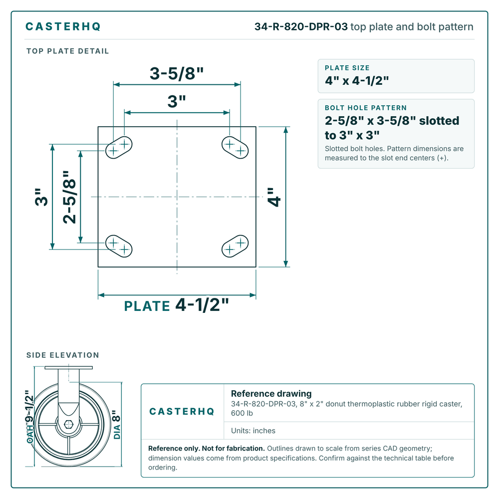 34-R-820-DPR-03 top plate drawing