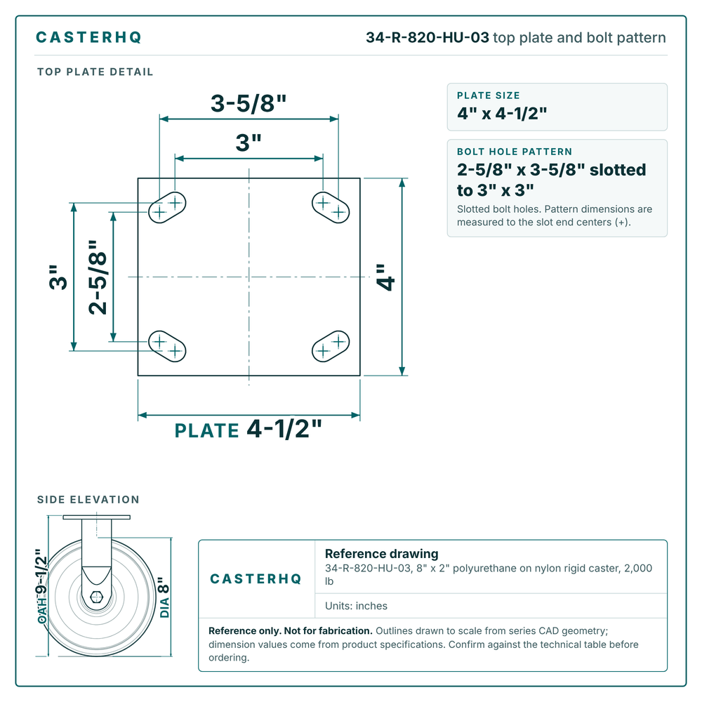 34-R-820-HU-03 top plate drawing
