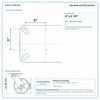 Top plate bolt pattern drawing, top plate
