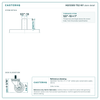 HQ1330S-TS2-NY stem detail drawing, threaded stem 1/2"-13 x 1"