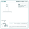 HQ1330S-TS3-PP-RED-X75 stem detail drawing, expanding adapter stem 3/4"