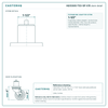 HQ1330S-TS3-SP-X15 stem detail drawing, expanding adapter stem 1-1/2"