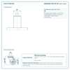 HQ1330S-TS3-TP-X1 stem detail drawing, expanding adapter stem 1"