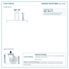 HQ1335S-TS2-PP-MAR stem detail drawing, threaded stem 1/2"-13 x 1"
