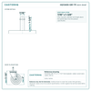 HQ1340S-GR1-TP stem detail drawing, grip ring stem 7/16" x 1-3/8"