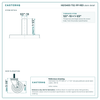 HQ1340S-TS2-PP-RED stem detail drawing, threaded stem 1/2"-13 x 1-1/2"