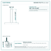 HQ1340S-TS2-TP stem detail drawing, threaded stem 1/2"-13 x 2-3/4"