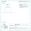 HQ1340S-TS3-TP-X15 stem detail drawing, expanding adapter stem 1-1/2"