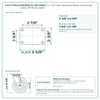 HQ1350S-PL1-SP-2SB2S top plate drawing