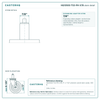 HQ1350S-TS3-PH-X78 stem detail drawing, expanding adapter stem 7/8"