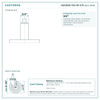 HQ1350S-TS3-SP-X75 stem detail drawing, expanding adapter stem 3/4"