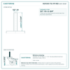 HQ1530S-TS2-PP-RED stem detail drawing, threaded stem 1/2"-13 x 2-3/4"