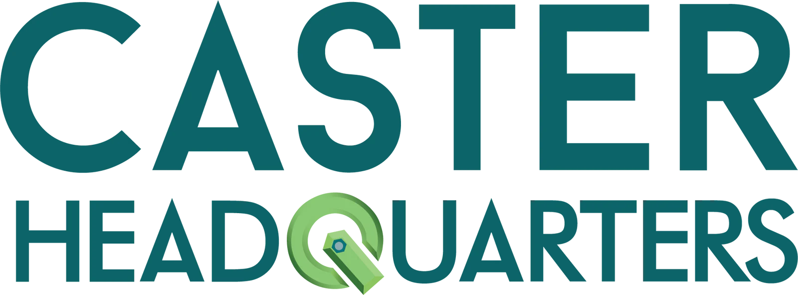 CasterHQ logo - industrial caster and heavy-duty wheel master distributor serving OEM and MRO buyers across North America