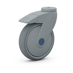 Manner Tango GK-JG-S-100 PTE/K 80 IX-12 Swivel castors with brake — 100mm