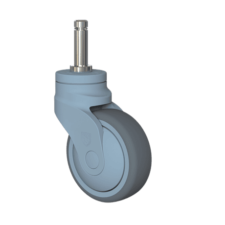 Set of 4 PH Casters MP20F18075BABE18 75mm medical swivel casters
