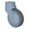 PH Casters Kinexus Light MP20H06075BABE18 — 75mm Swivel