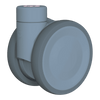 PH Casters Tandem Standard Height MP24H05100PABG18 — 100mm Swivel