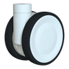 PH Casters Tandem Standard Height MP24H05125PAFG18 — 125mm Swivel