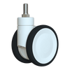 PH Casters Tandem Standard Height MP24T10100PAFG18 — 100mm Swivel