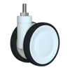 PH Casters Tandem Standard Height MP24T10125PAFG18 — 125mm Swivel