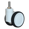 PH Casters Tandem Standard Height MP24T27075PAFG18 — 75mm Swivel