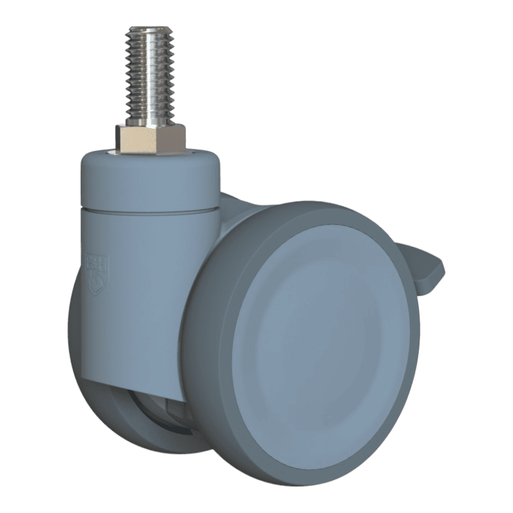 PH Casters MP24T37075PABG13AX medical caster