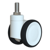 PH Casters Tandem Standard Height MP24T37075PAFG18 — 75mm Swivel