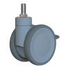 PH Casters Tandem Standard Height MP24T37100PABG13AX — 100mm Total Lock