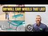 Video: heavy duty drywall cart casters and replacement wheels (video-thumbnail)