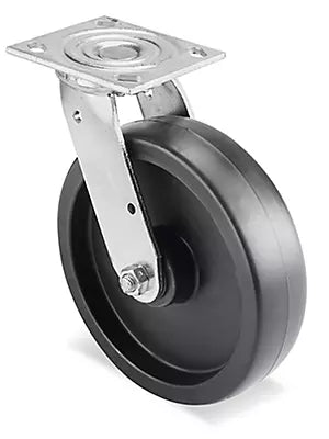 Raymond 8" Quiet Rolling Poly Swivel Caster